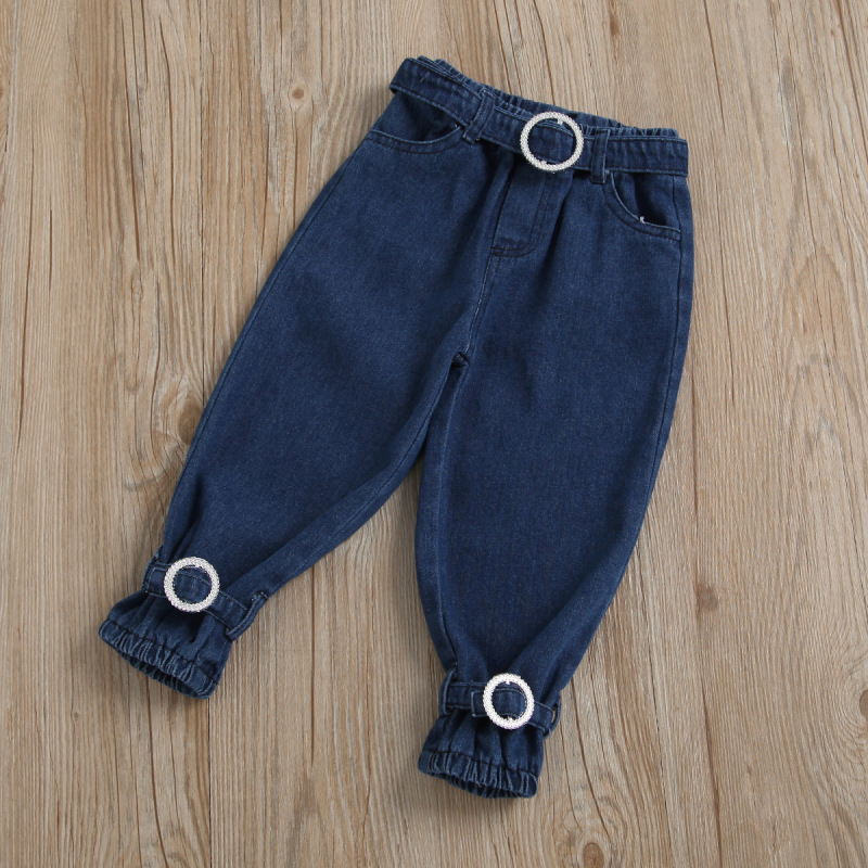 Conyson New Kids Outfits Girls Solid Tank Tops With Belt Shorts Pants 2Pcs Cotton Kids Clothes Summer Kids Girls Clothing Set