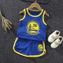2021 Summer Short Cartoon Print Tops Outfits New Baby Overstock Sports Basketball Children Clothing newborn jersey outfit kid