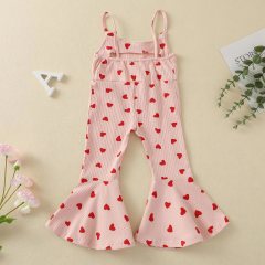 Conyson Stock Lots Greatbuy Multicolor 95% Cotton Stripe Printing Design Harem Pants 3-8 Years Old Baby Kids Girl Cotton Pants