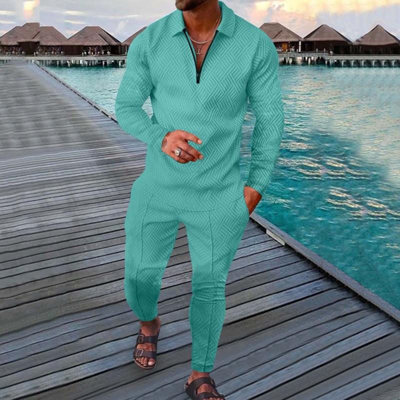 Private Label Bulk Spring 2023 Designer Custom Logo Long Sleeve Street Jogger Sets Men Cufflinks Tracksuit Two Pieces Men Set