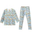 Car print blue