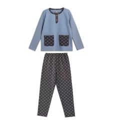 Bulk High quality long duration time cotton pajamas  kids pajamas