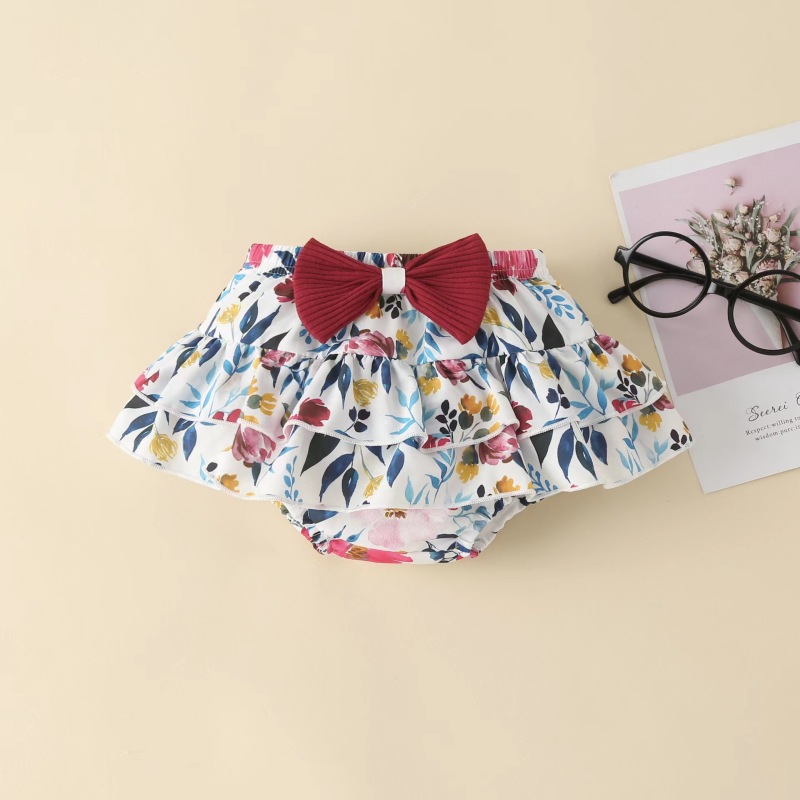 Conyson Одежда для новорожденных, детский хлопковый комбинезон с цветочным принтом для маленьких девочек, комбинезон с короткой повязкой на голову, комплект из 3 предметов