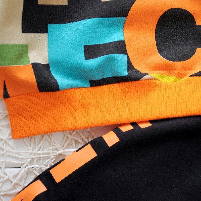 Manufacturers Selling Cartoons Casual Sweater Suit Sports Tracksuits Kids Boy Clothing Sets For Boys