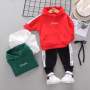 Manufacturers Selling Fashionable Hoods Cute Boy Outfits Boys Casual Sweat Suits Children 2 Piece Sets