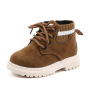 Conyson hot sale winter Outdoor waterproof walking Soft bottom Non-slip baby kid boy girl clothing snow Martin boots shoes