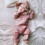 Long Sleeve Baby boys' rompers Newborn Baby Rabbit Romper Jumpsuit Wholesale Cotton hooded newborn baby winter clothes