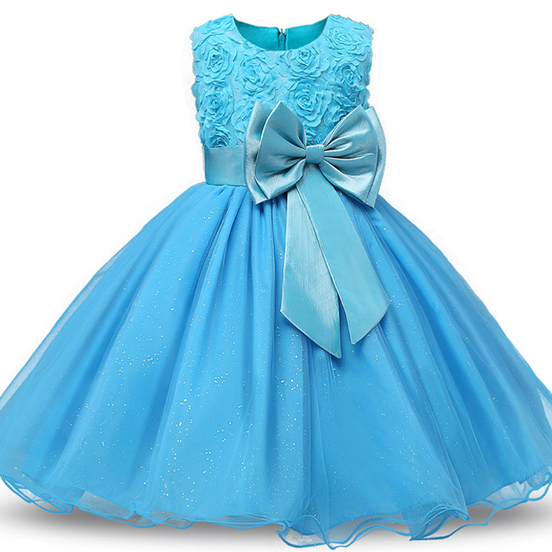 Customize Wholesale Boutique Children Clothes Girl Dresses Latest Children Dress Designs kids Party Birthday Dress