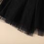 Conyson 1-6 Years Toddler Baby Girl Clothes Long Sleeve Mesh Tulle Princess Dresses Cartoon Cat Halloween Girls Dress