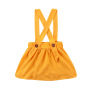 Conyson Wholesale Kids Clothing Outfits Suits Summer Baby Girl Flower Print Shirt +Yellow Skirt +Headband 3Pcs Girls Clothes Set