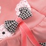 New Style Baby Girl Bow Plate Long Sleeve Set Baby Tops+pants 2pcs Sets Toddler Baby Girl Clothing Sets