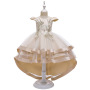 Conyson Wholesale Custom O-Neck A-Line baby Sleeveless pure color clothes Kid Girls Boutique princess Party Dress Kid full dress