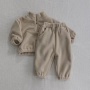 Conyson Cotton Infant Baby Girls Winter Boutique Clothing sets Sports Wear Toddler Zipper Tops Pants 2pcs  Tracksuits