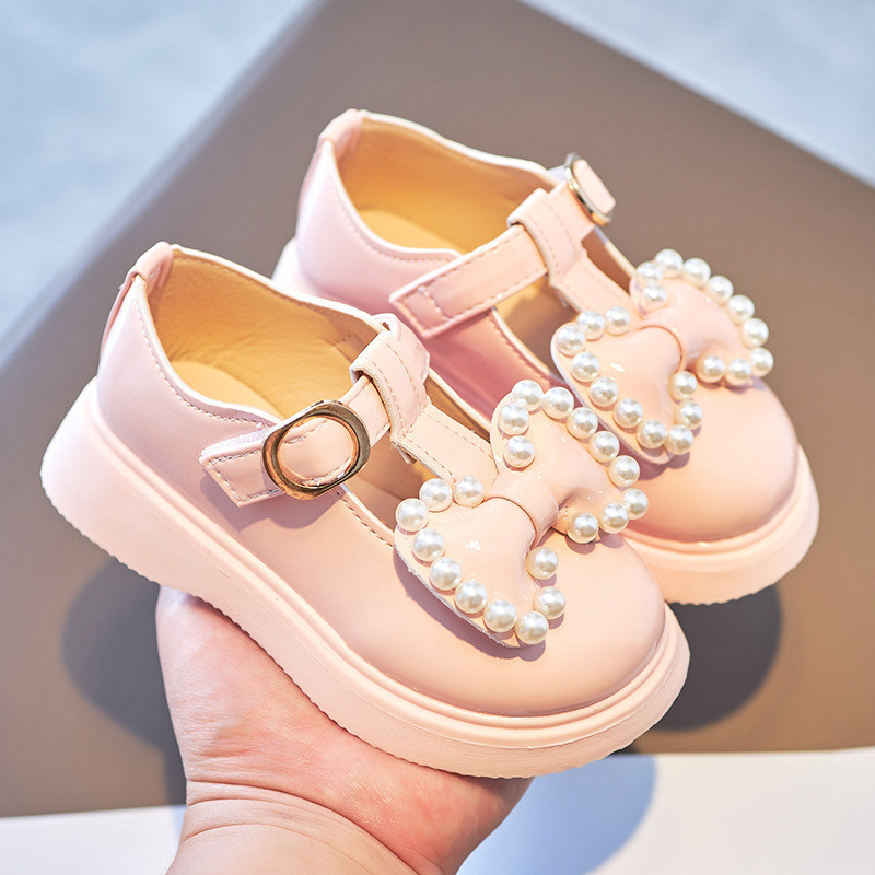 Conyson Wholesale High Quality Baby Kids Fashion Princess Shoes Summer  Children Pu Leather Child Dance Shoes Girls Dress Shoes