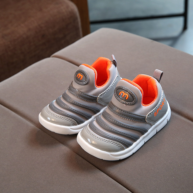 Conyson Wholesale Unisex Kids Shoes Casual Spring Autumn Caterpillar Toddler Soft Soles Thin Sport Shoes Baby And Kids Shoes