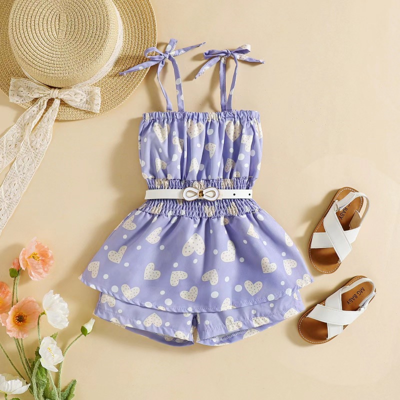 Conyson New Toddler Girl Clothes Customized Logo Girls Solid One Piece Jumpsuit For Little Girls Toddler Bodysuits