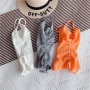 Conyson Fashion Boutique Summer Children Shirt Knit Top Cotton Solid Sleeveless Ruffler Kids Girl Clothes Vest