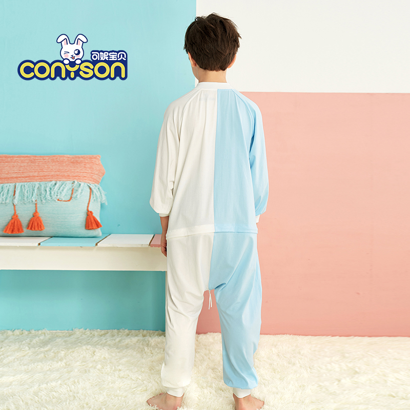 Wholesale Long Little Cotton Cute Girl Pajamas baby Kids Cartoon Onesie Pajamas Kids Girl Jumpsuit