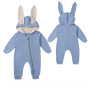 Long Sleeve Baby boys' rompers Newborn Baby Rabbit Romper Jumpsuit Wholesale Cotton hooded newborn baby winter clothes