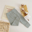 Lake blue high-footed leggings