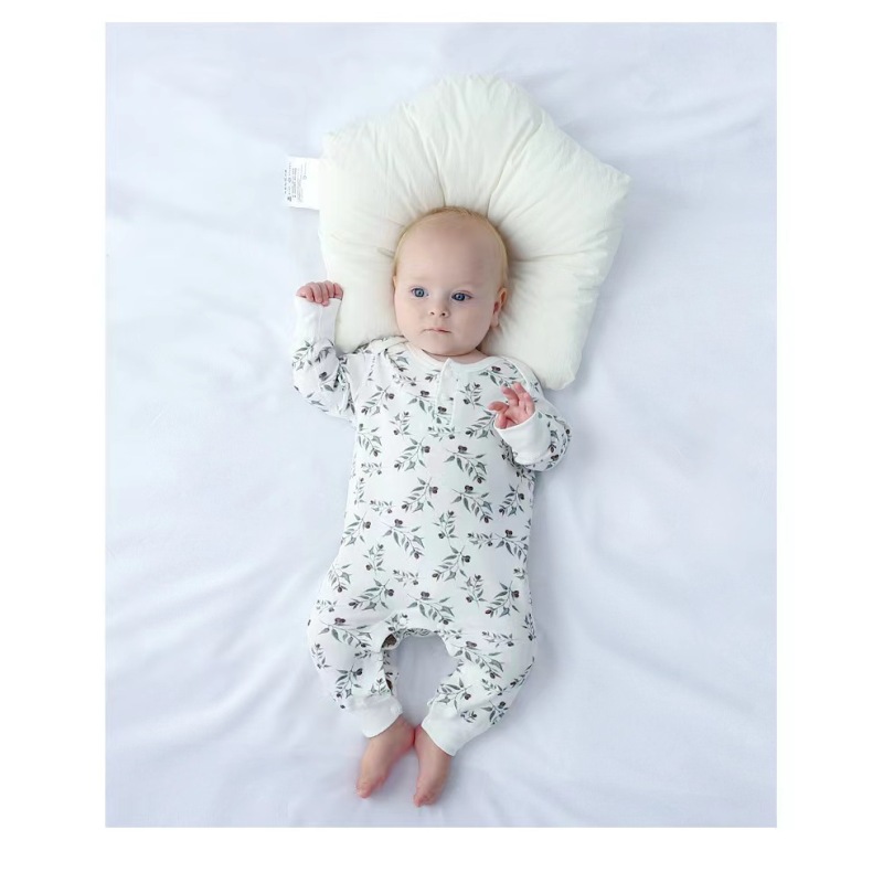 Conyson Stock Lots GOTS Custom 100% Orgnaic Cotton Spring Autumn Long-sleeved Friendly Newborn Baby Clothing Unisex Rompers