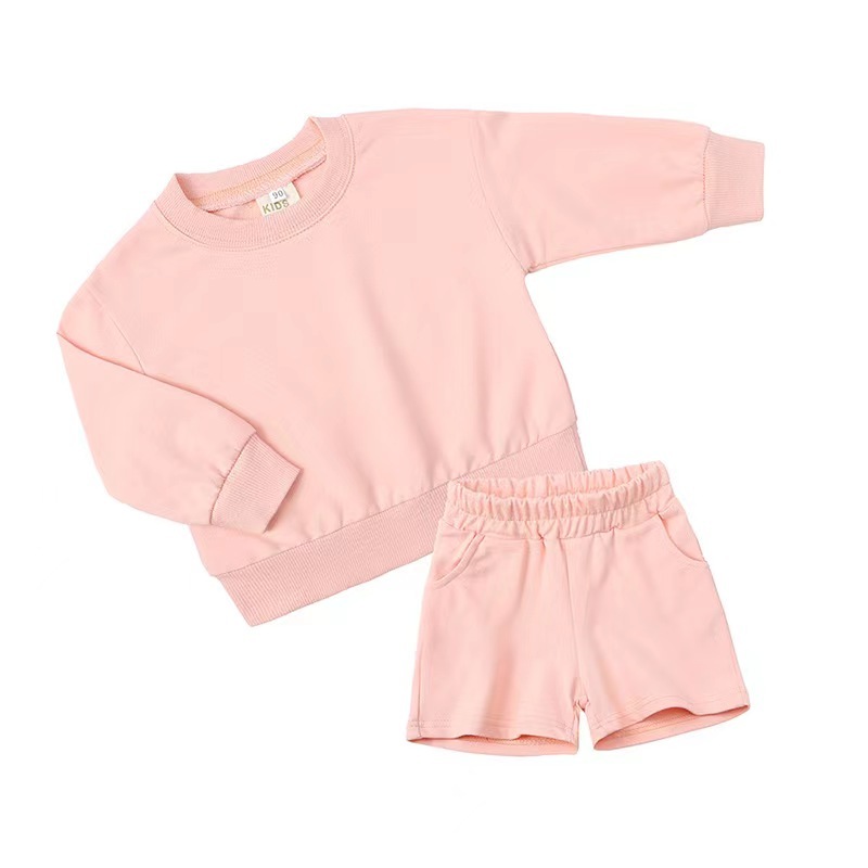 Conyson autumn Toddler Kids Jogging Suits Custom Logo Jogger Kids Tracksuits Sweatsuit Sets Kids Toddler Jogger Sets