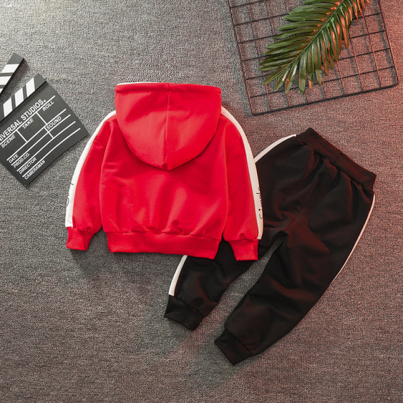 Wholesale Children Kids Clothes long Sleeve Baby T Shirt Boys Clothing Set Spring Cotton Quantity Custom Time Lead Suit