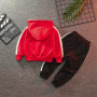 Wholesale Children Kids Clothes long Sleeve Baby T Shirt Boys Clothing Set Spring Cotton Quantity Custom Time Lead Suit