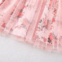 Conyson Arrival Summer Sleeveless Ruffle Kid Cotton Print Splicing Girl Dresses 1-5 Years Birthday Clothing Baby Girls Dresses