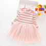 Girls Frock Kids Dress 2021 New Style Baby clothes Wholesale New Design Boutique High Quality Baby Girls Dress