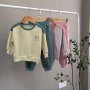 Fashion Design Boys And Girls New Product Color Matching Clothes Suit Children's Pullover Set