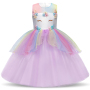 Wholesale Elegant New Year Princess Children Party Dress Wedding Gown Kids Dresses Girls Birthday Party Vestido