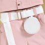 Conyson Wholesale Hot Fashion Summer Kids Clothes Short Sleeve Suit Shorts Bag 2pcs Little Girls Clothes Set for Kids Outfit