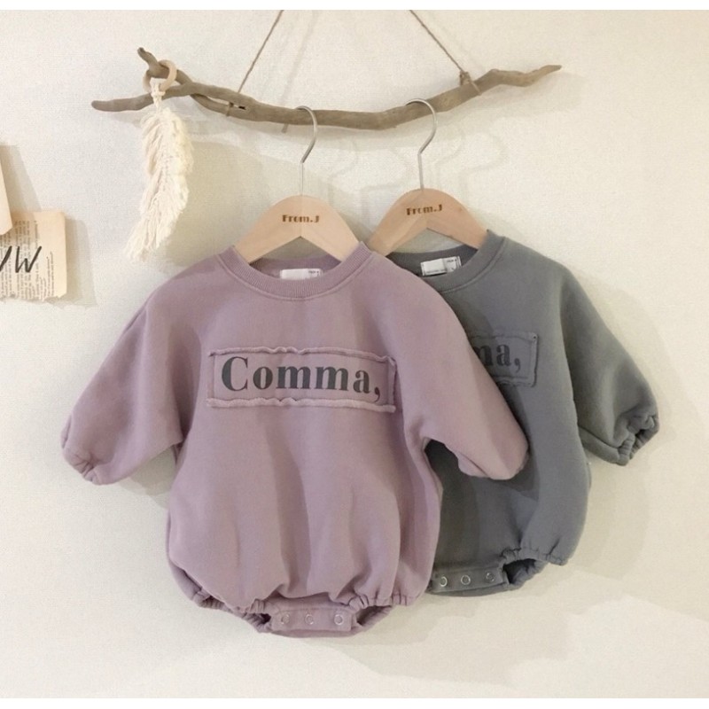 Conyson Autumn Fashion Infant Unisex Baby Long-sleeved One Piece Clothing Printed Cotton Fleece Baby Rompers