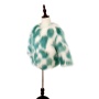 New Autumn And Winter Kids Lovely Warm Plush Coat Girls Colorful Faux Fur coat jacket