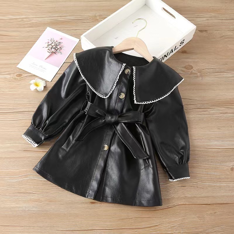 Conyson Spring Kids Girls Casual Denim Coat Casual Clothes Long Sleeve Button Hoodies Children Boys Patchwork Jacket