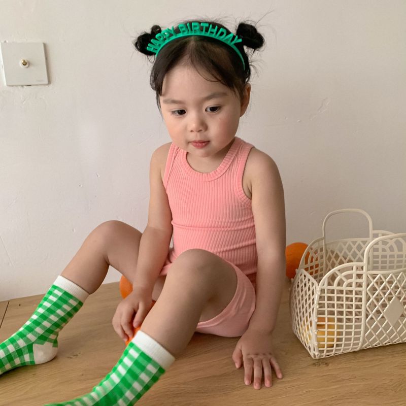 Autumn Style Girls Kids Pure Home Wearing Set Newborn Infant Toddler Baby Girls Knitted Casual Home Wear Kid Clothes