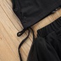 Conyson Hot Sale Summer INS Black Vest Net Gauze Dress 2Pcs Sleeveless Skirt Suit Kids Clothes Baby Girl Clothing Set
