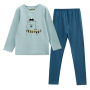 Factory Supply Breathable Long Sleeve Cartoon Teen Boy Boutique Pajamas Kids Sleepwear Set