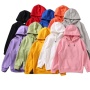 High Quality Wholesale Custom Sweatshirts Knitted Kids Pullover Hoodies Blank