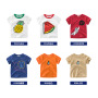 2021 Hot Sale Fashion Short Sleeve  Cartoon Printing Cotton Kids T-Shirt Baby outfits
