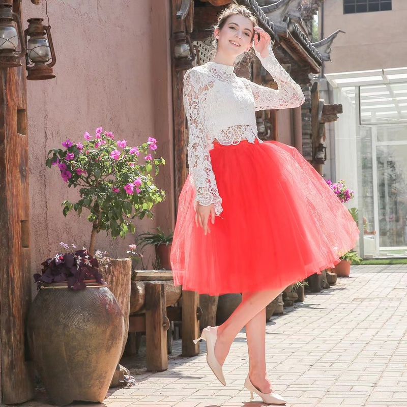 Conyson Summer Mother Daughter Matching Tutu Dresses Clothing Kids Mom And Daughter Set Mommy And Me Elegant Tutu Skirt