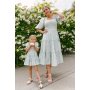 Conyson Summer Mother Daughter Matching Chiffon Long Dresses Clothing Kids Mom And Daughter Set Mommy And Me Elegant Dress