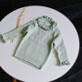 Cotton Winter Keep Warm Kids Clothes Girls Stylish Plain Baby Knitted Pullover Kids Girls Sweater Bottoming Shirt