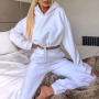 Hot Sale Custom Logo Long Sleeve Hat Top Fit Pants Autumn and Winter Sports Casual Women Clothing Gym Joggers And Hoodie Set