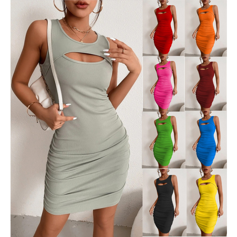 hot sale ready to ship korean fashion womens solid colors online order summer clothes one piece adult woman night ladies dresses