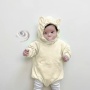 Conyson Wholesale High Quality New Autumn baby romper Solid Cotton Long Sleeve Infant Baby sweatshirt Romper