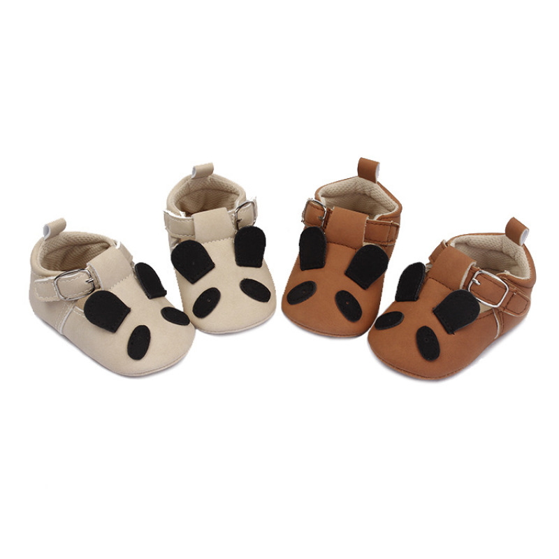 Conyson Animals Cartoon Newborn Infant Toddler Shoes Soft Leather Lovely Comfortable Unisex Single Shoes