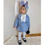 Conyson kids clothing wholesale children clothing 3pcs baby Little girl clothes sets Jacket+Vest And Skirt girls clothing sets
