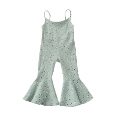 Conyson Stock Lots Greatbuy Multicolor 95% Cotton Stripe Printing Design Harem Pants 3-8 Years Old Baby Kids Girl Cotton Pants